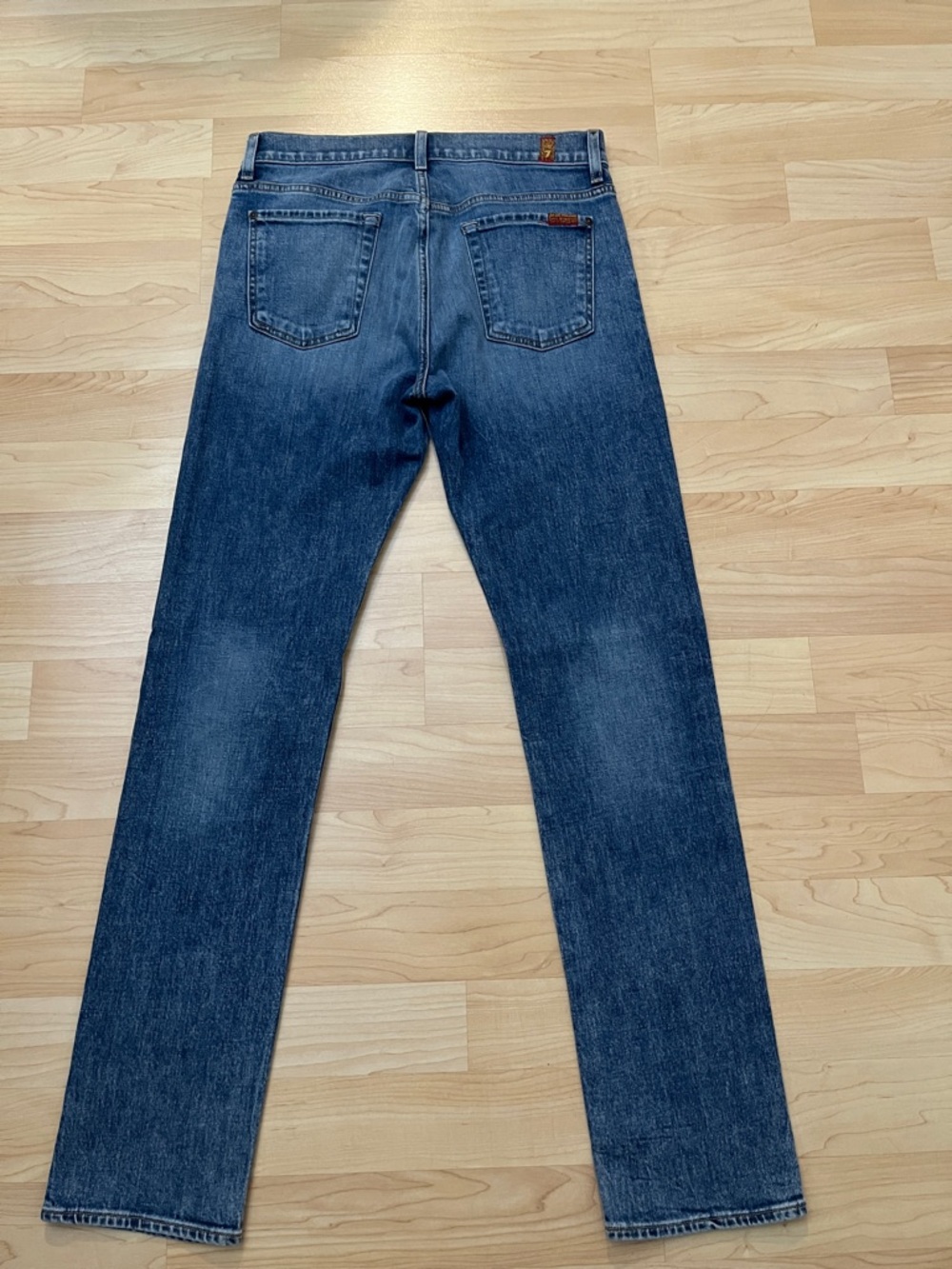 7 For All Mankind adrien Jeans Men's 30 Easy Slim Straight Jeans - Picture 3 of 13